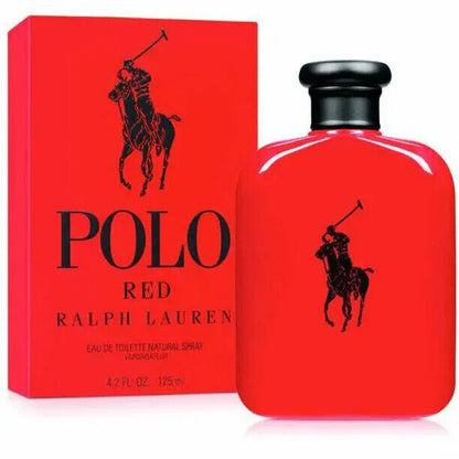 POLO RED by Ralph Lauren 4.2 Oz EDT Cologne for Men Spray New in Box