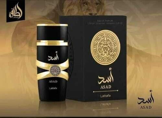 Asad by Lattafa 3.4 EDP Perfume Cologne Unisex New in Box - USA Seller