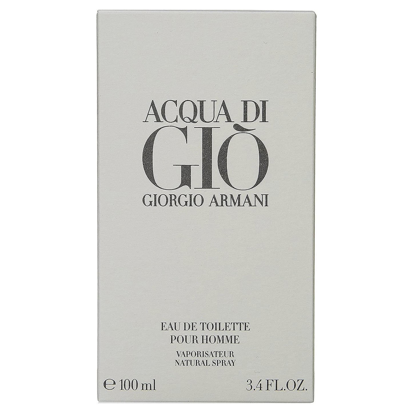 Acqua Di Gio Eau De Toilette, Cologne for Men, 3.4 Oz