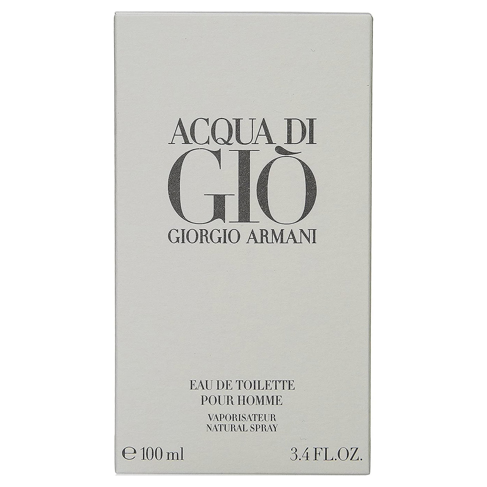 Acqua Di Gio Eau De Toilette, Cologne for Men, 3.4 Oz